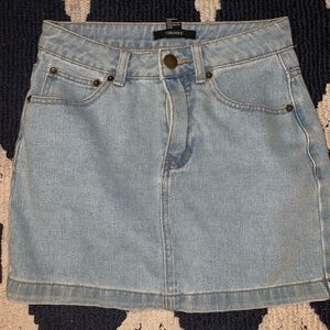 Forever 21 Denim mini skirt